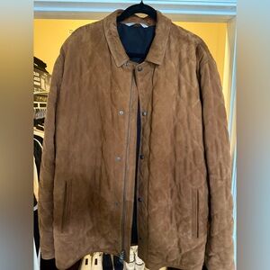 Peter Millar Tan Quilted Jacket